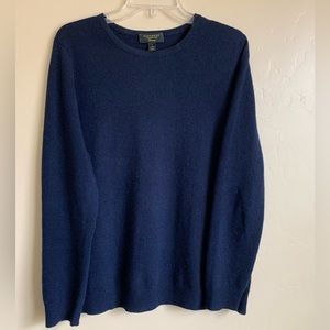 Charter Club Navy Cashmere Sweater